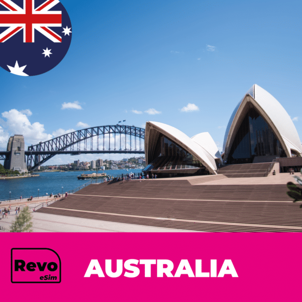 Australia eSIM with fast nationwide mobile internet for travel